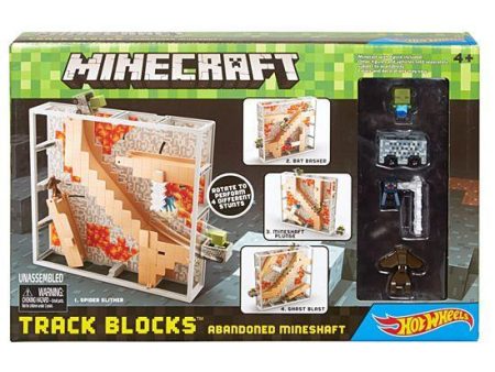 Minecraft Hot Wheels Track Blocks Abandoned Mineshaft Play Set Online Hot Sale