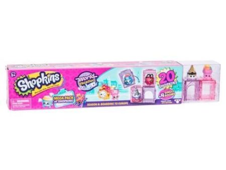 Shopkins Season 8 World Vacation - Boarding to Europe Mega Pack Online Sale