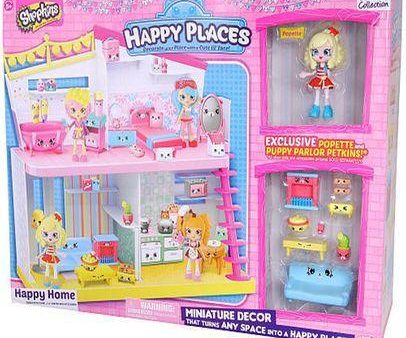 Shopkins Happy Places Puppy Parlor Jessicake and Popette Set Discount