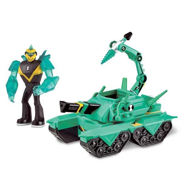 Ben 10 Transforming Vehicle With Figure - Diamond Head Power Tank Supply