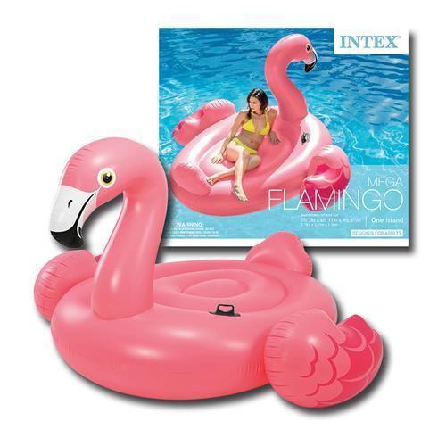 Intex Mega Flamingo Island Pool Floater 86 x 83 x 53 inches Fashion