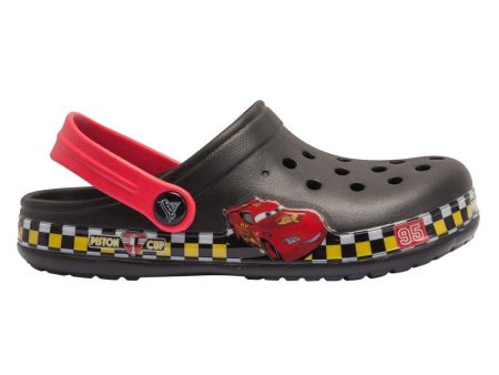 zapato sueco disney  cars talla 35 negro con tira roja For Sale